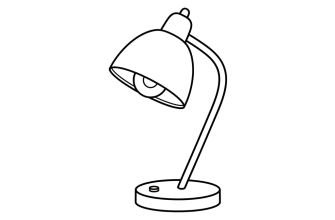 Настольная лампа
