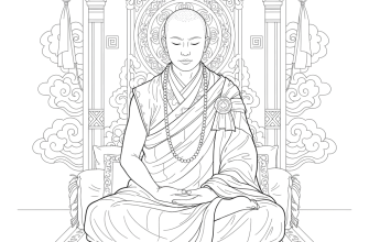 Тибетский монах