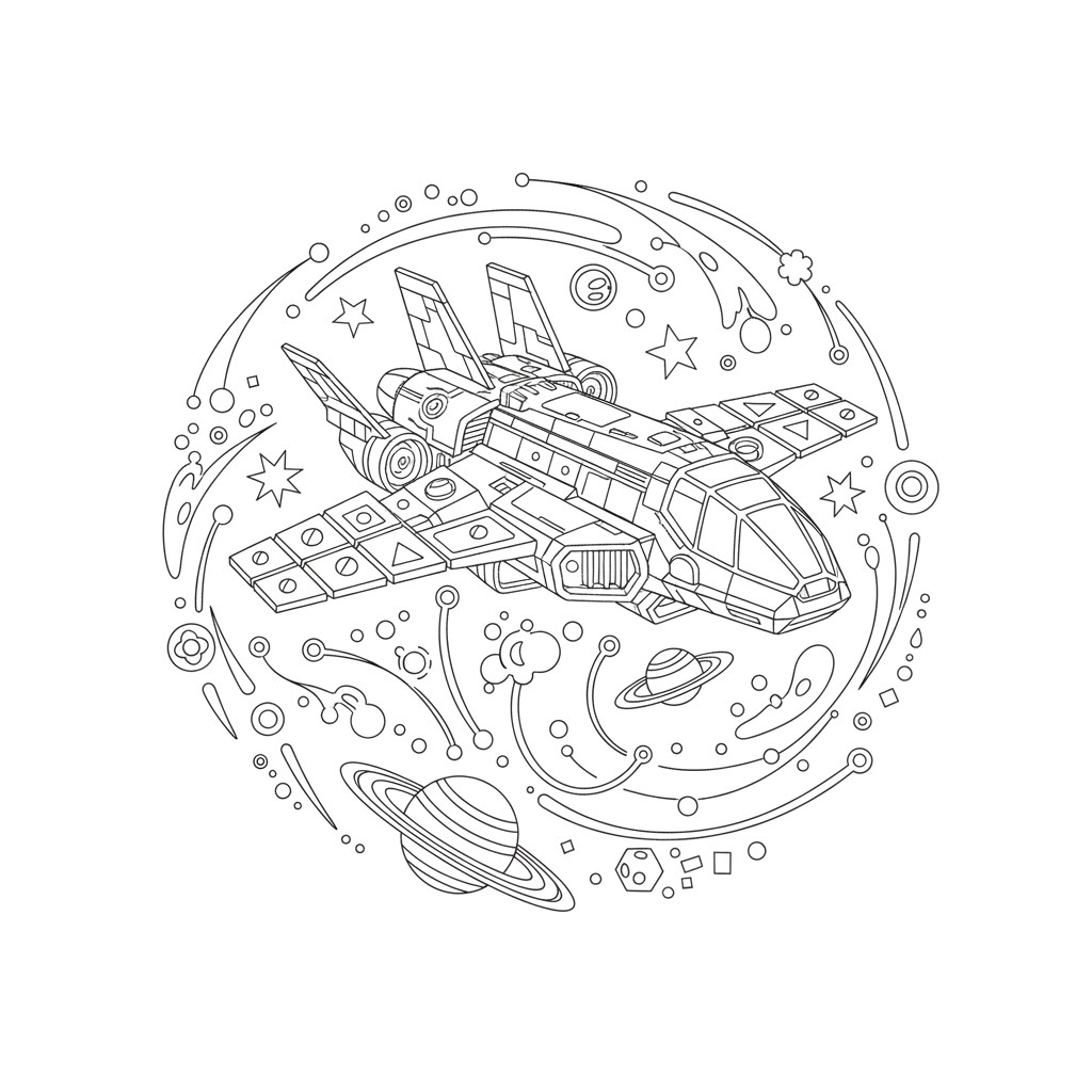 Космический корабль из будущего