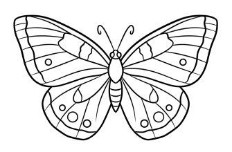 1. Большая бабочка Махаон