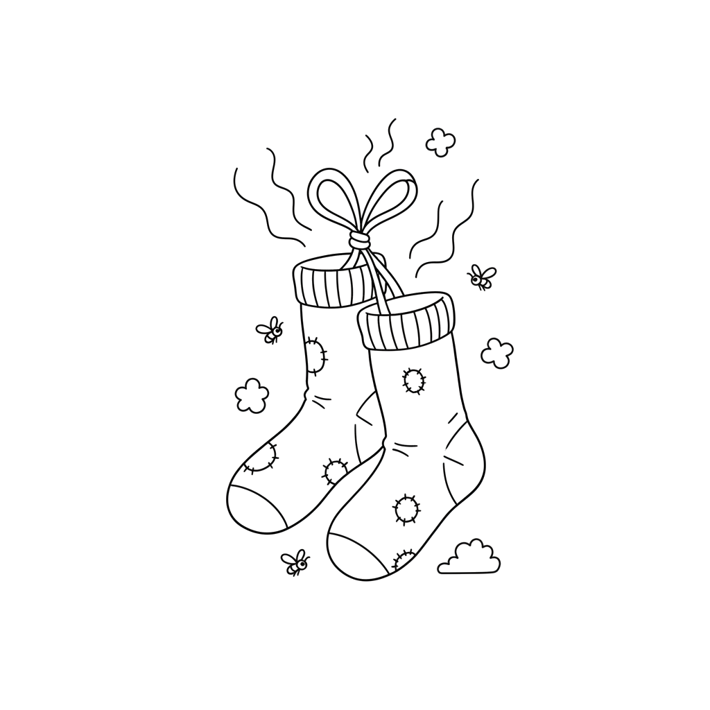 2. Вонючие носки