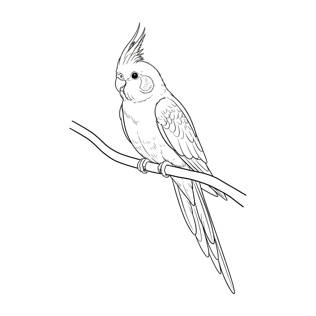 Попугай корелла