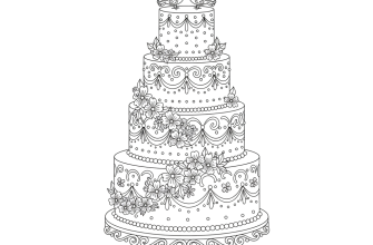 Многоярусный торт