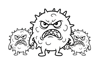 1. Злые микробы