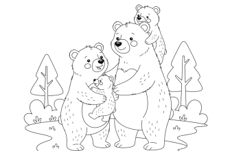 2. Семья медведей