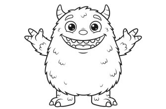 веселый монстрик