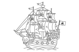 пиратский корабль черная жемчужина