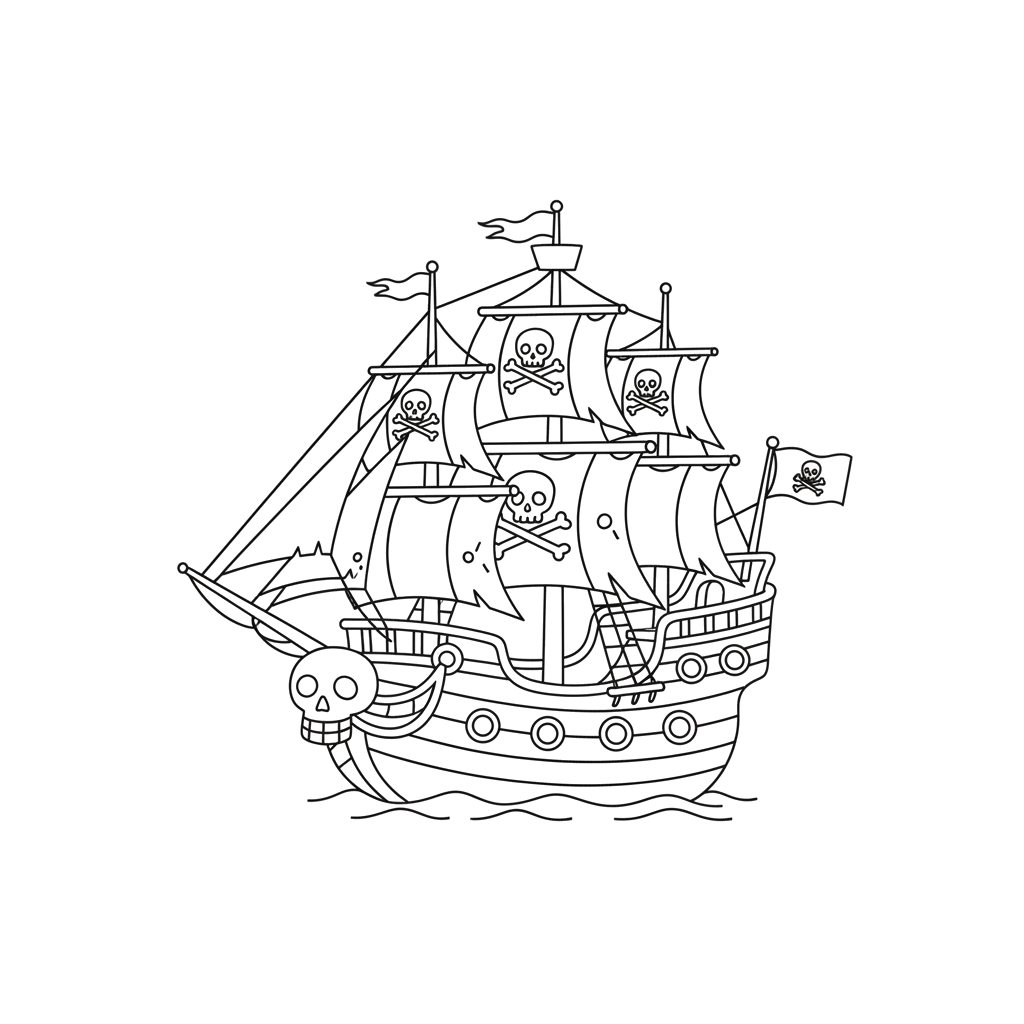 пиратский корабль черная жемчужина