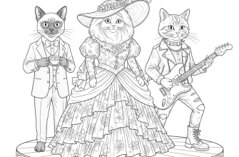 3. Котики с одеждой