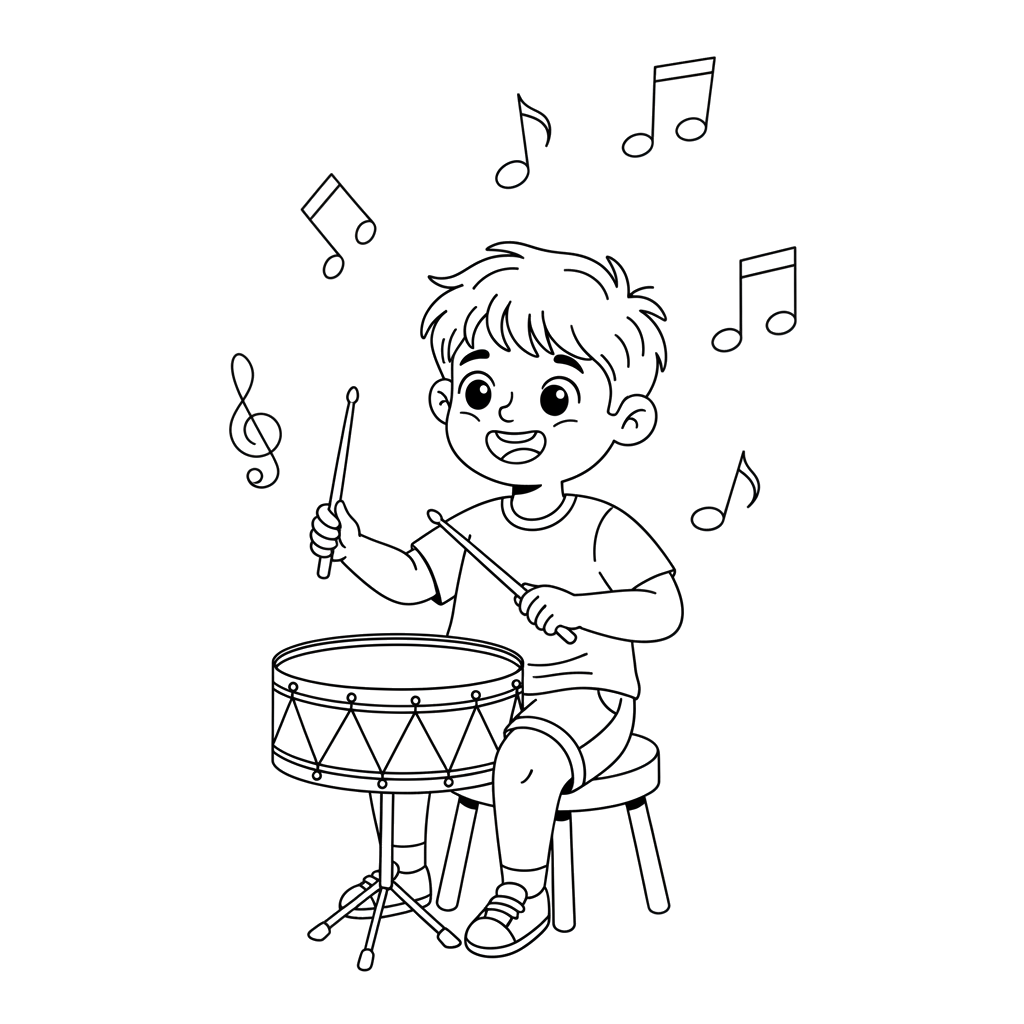 Мальчик с барабаном