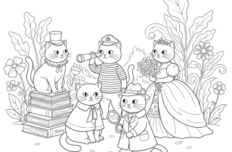 Котики с одеждой