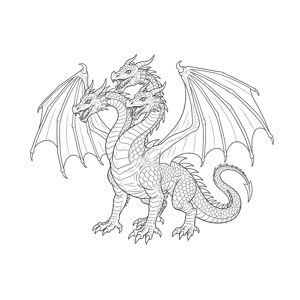 Трехголовый змей Горыныч