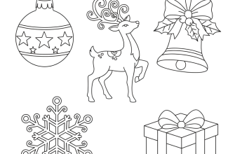 Новогодние украшения (каждое отдельно)