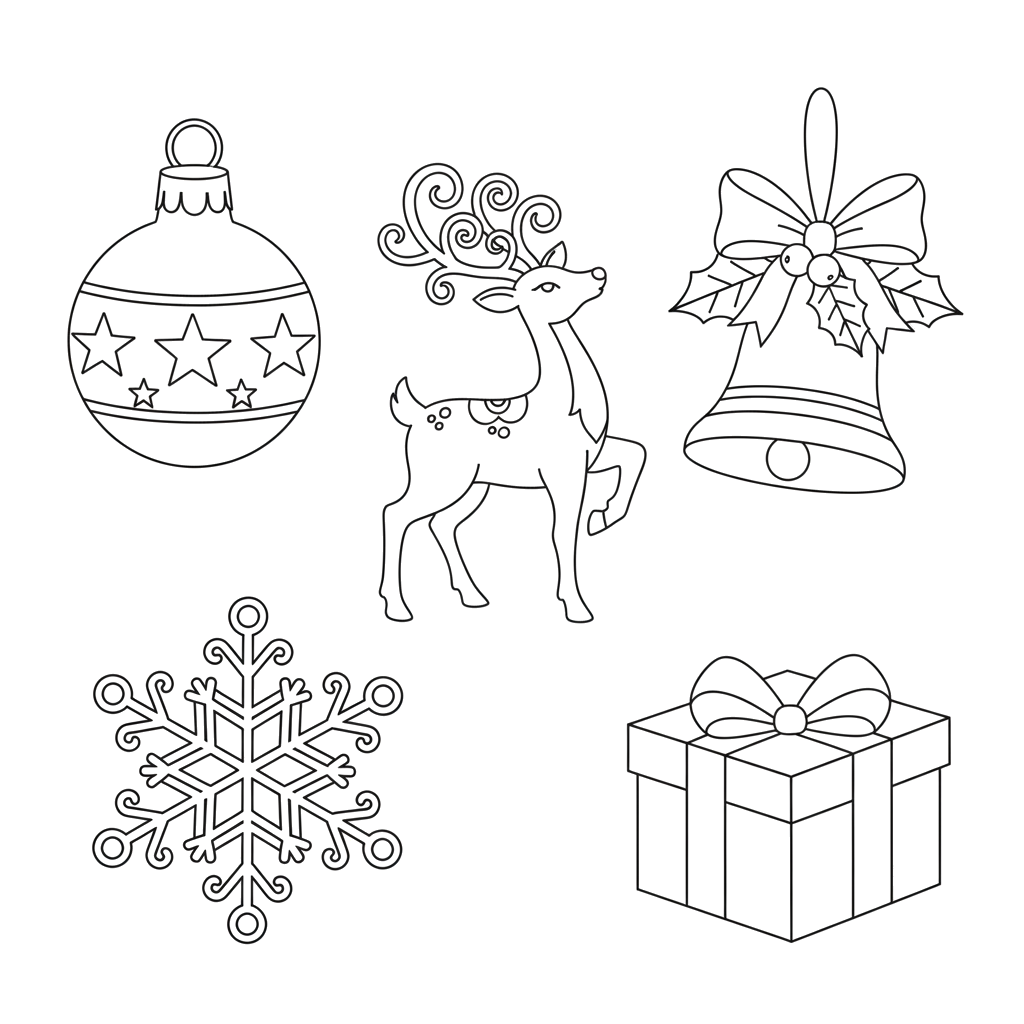 Новогодние украшения (каждое отдельно)