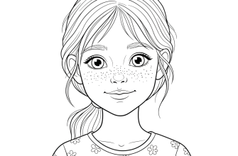 Девушка с веснушками