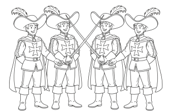 2. Четыре мушкетёра