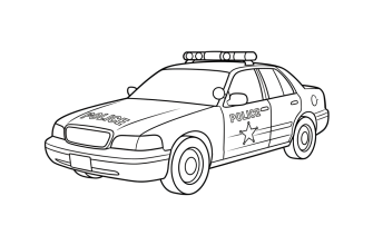 Полицейская машина