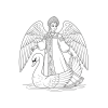 2. Царевна-Лебедь из сказки Пушкина