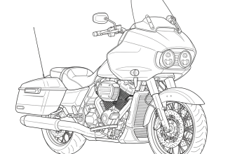 Мотоцикл Туристический