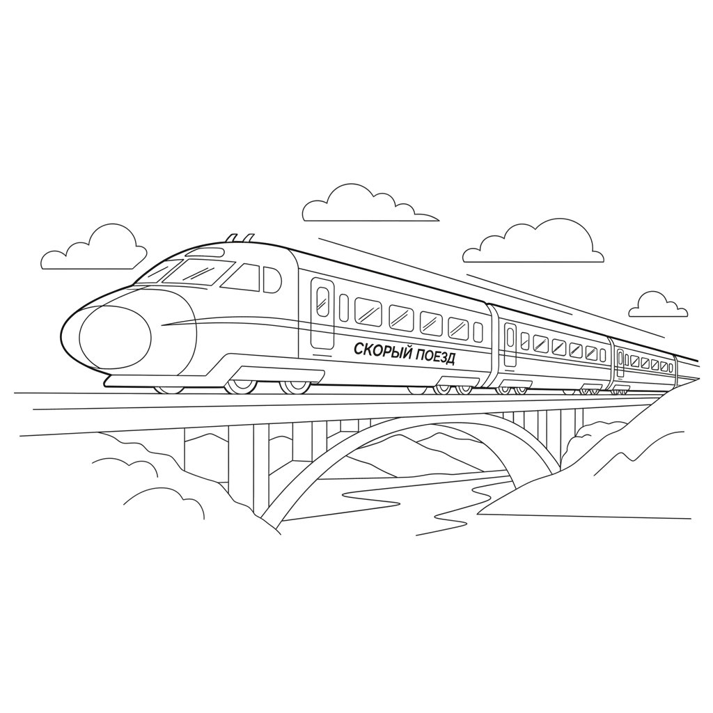 2. Скорый поезд