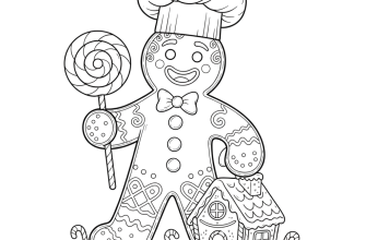 Пряничный человек великан