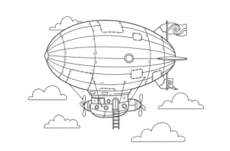 2. Дирижабль