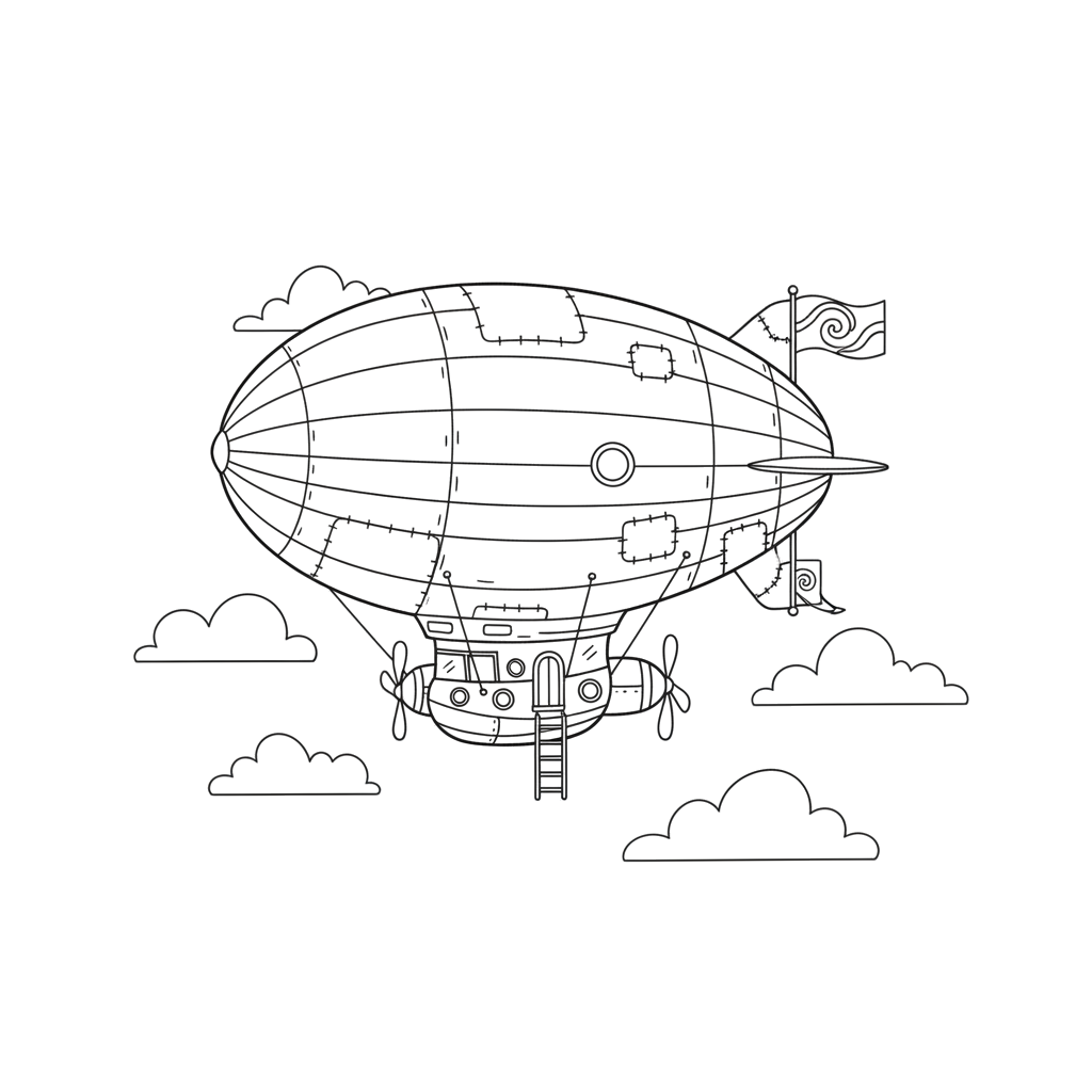 2. Дирижабль