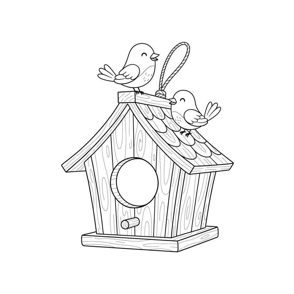 Домик для птиц