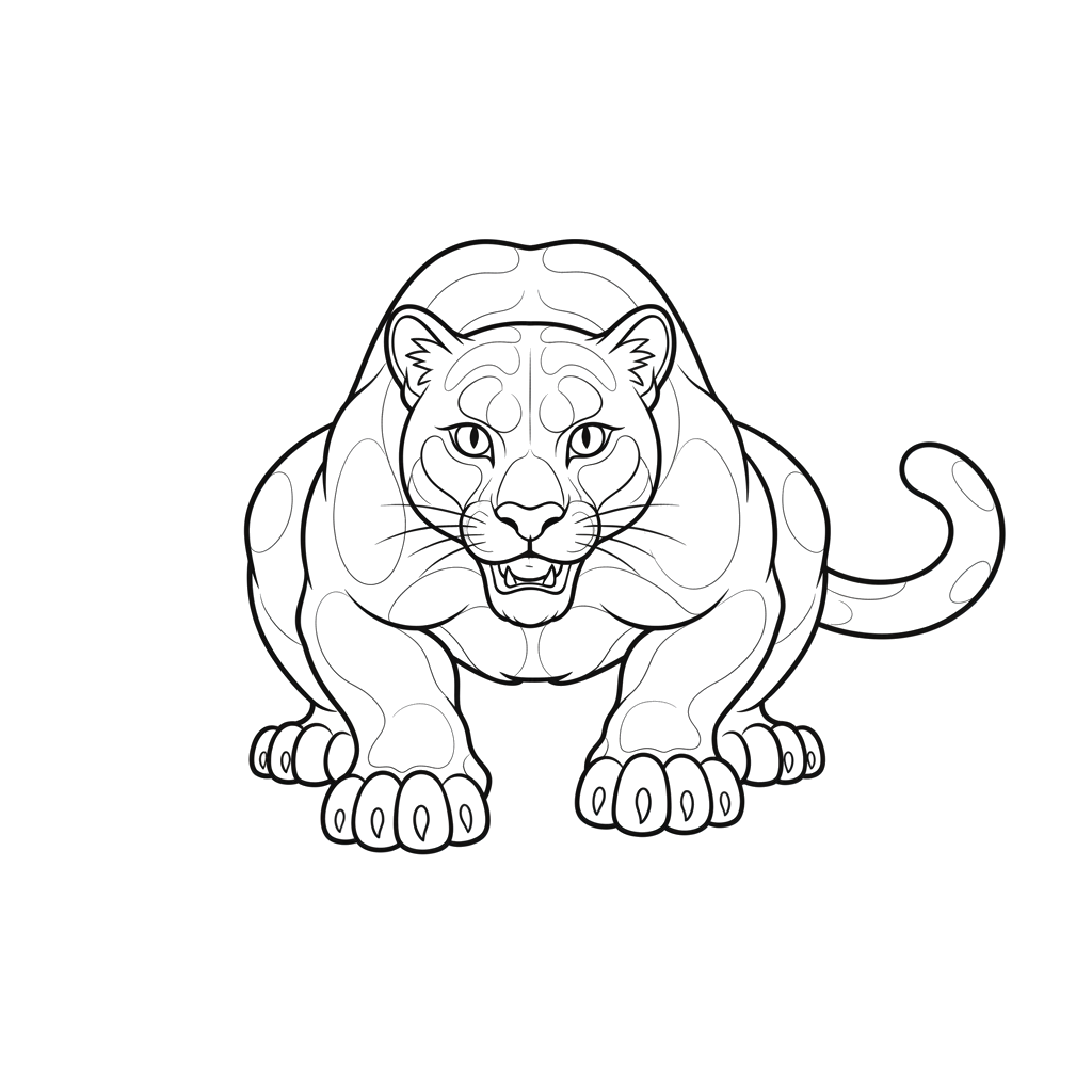 2. Огромная пума