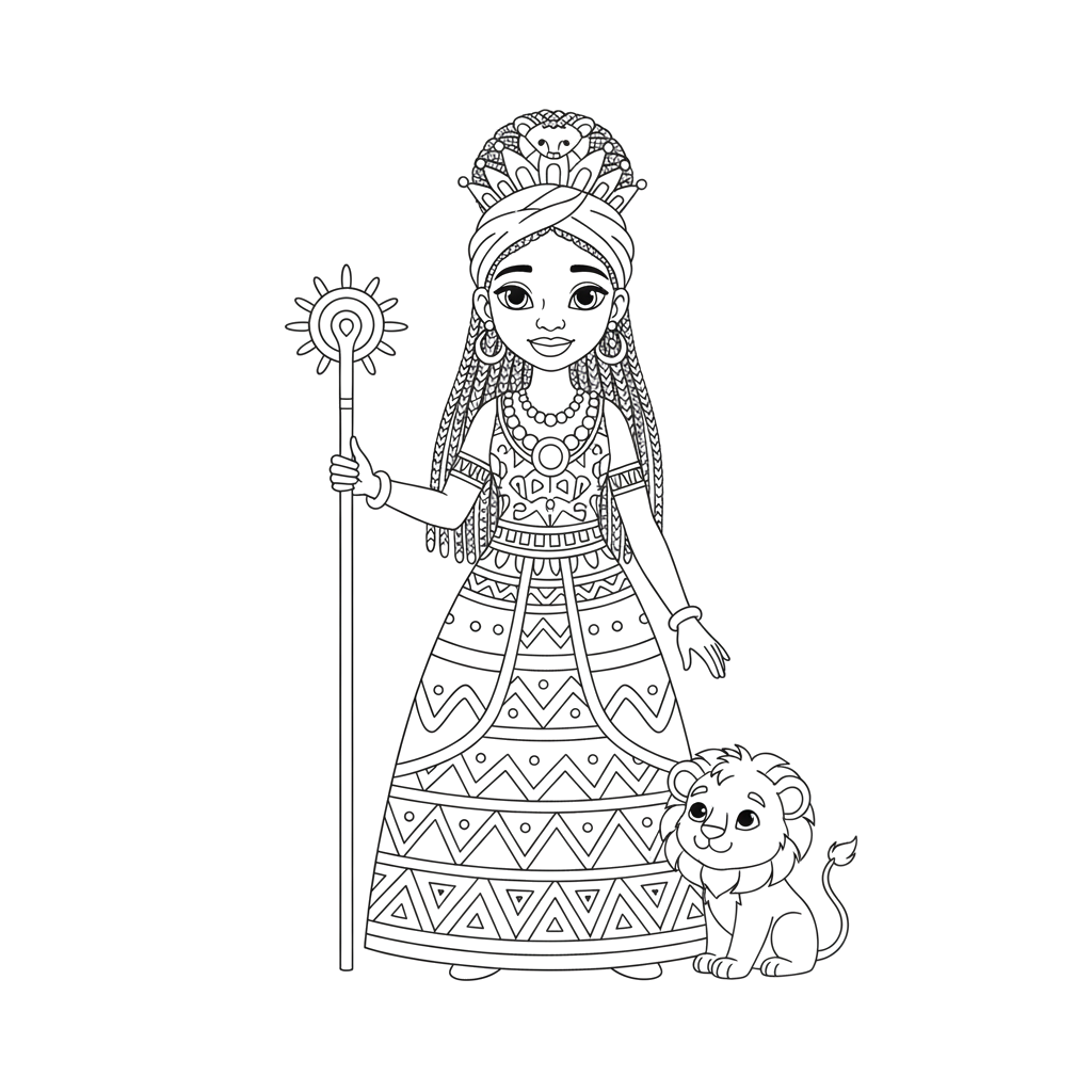 2. Африканская принцесса