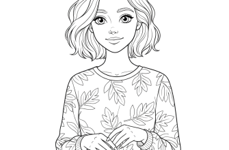 Девушка с короткими волосами