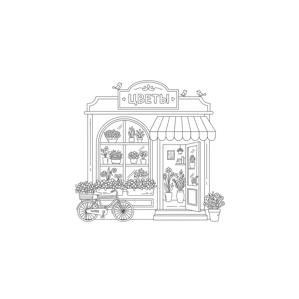 Магазин цветов