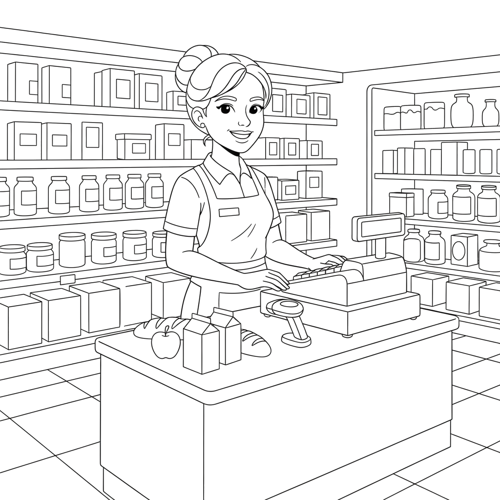 2. Продавец кассир