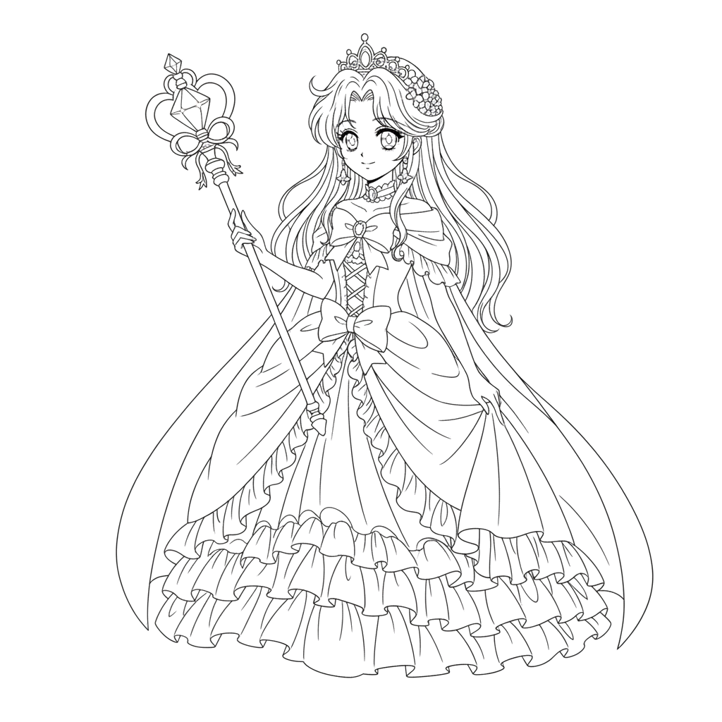 3. Принцесса аниме