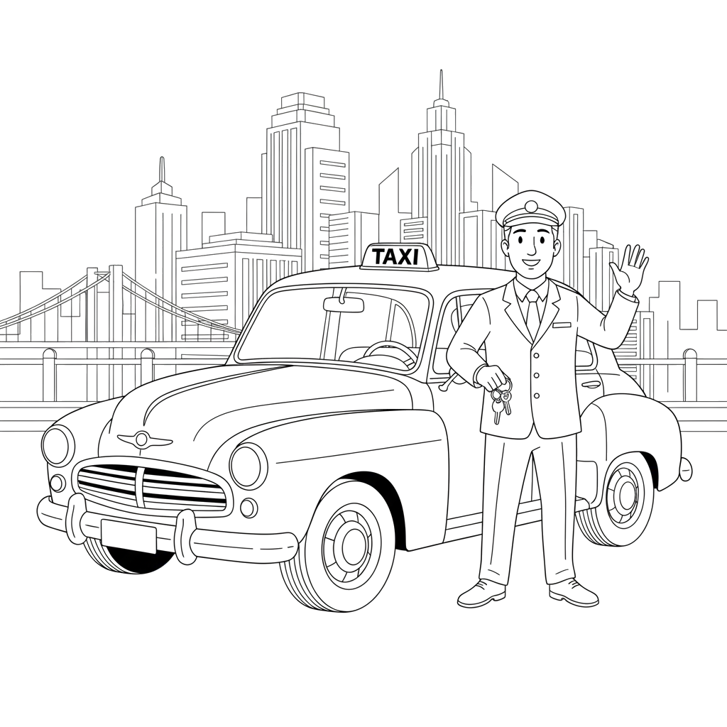 3. Водитель такси