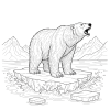 3. Белый медведь