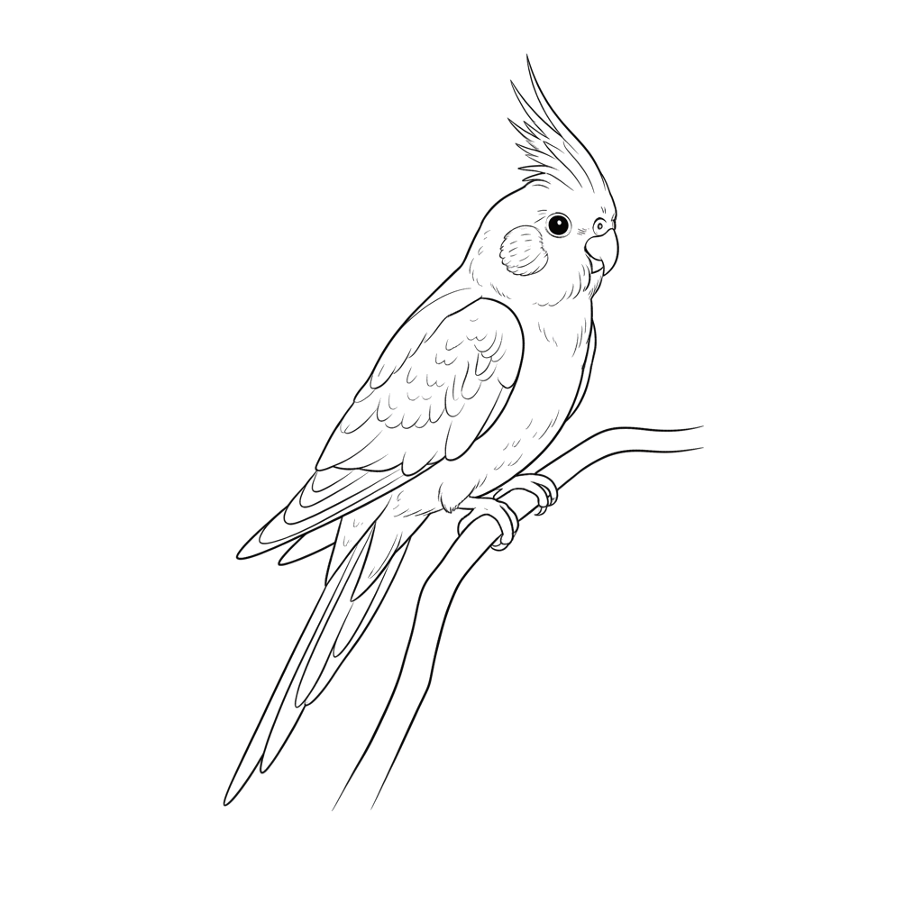 Попугай корелла