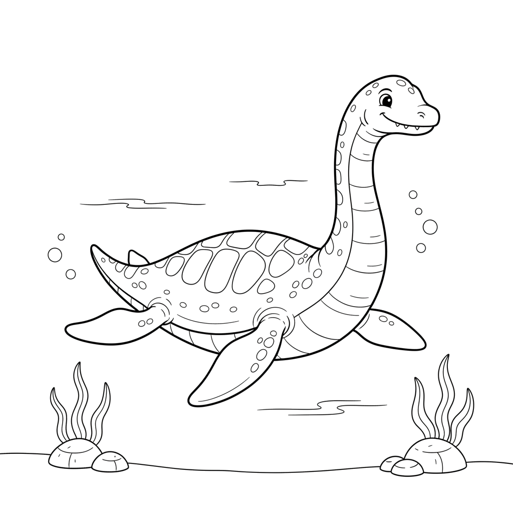 2.Плезиозавр