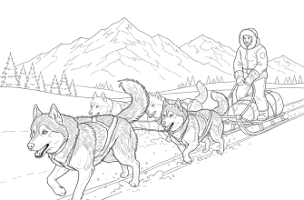 Собачья упряжка