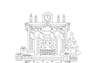 2.Новогодний камин