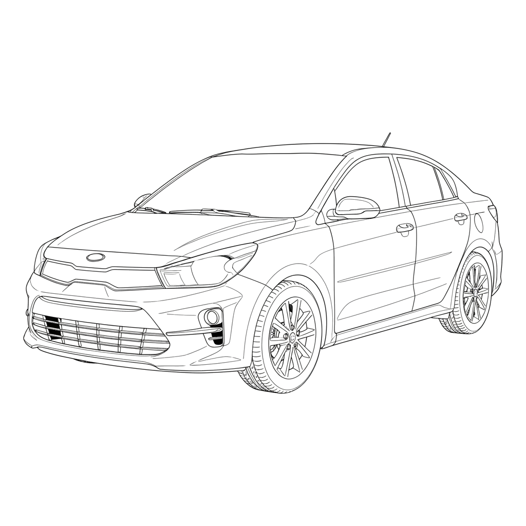 Kia Rio седан
