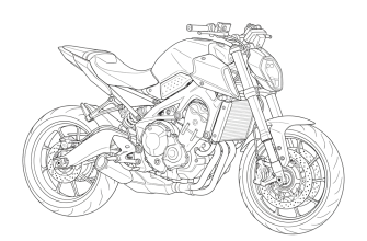 Мотоцикл Нейкед