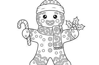 2. Новогодний пряничный человечек