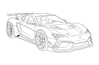 2.Спортивный автомобиль