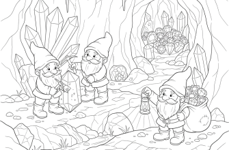 Гномы ищут драгоценности