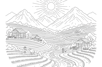 2. Вьетнам пейзаж