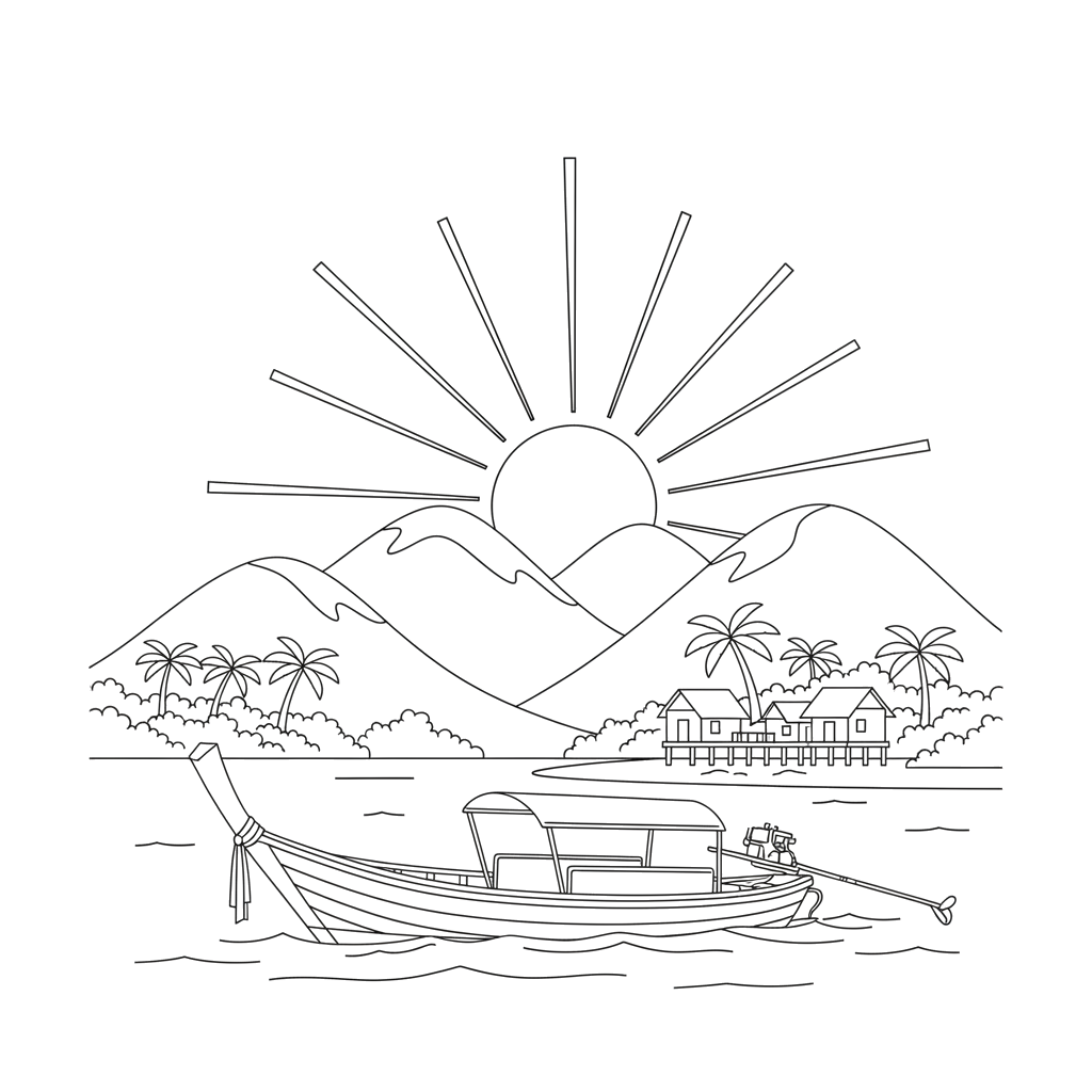 2.Таиланд пейзаж